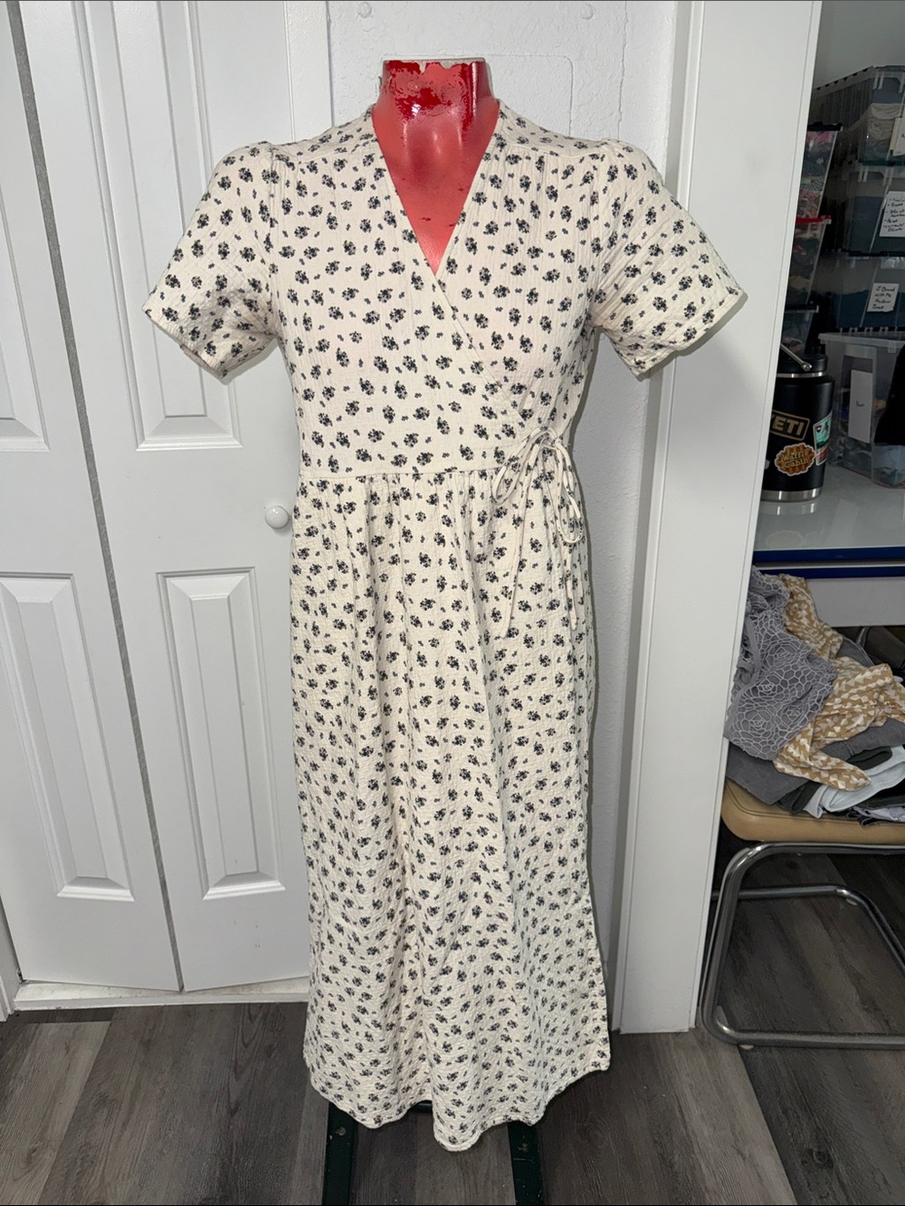 Neuflora wrap dress